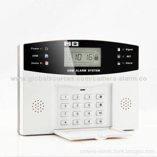 Classial GSM Landline Burglar Alarm System, Russian/Spanish/French Language